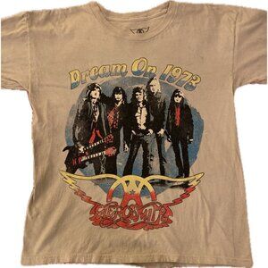 Gently used Aerosmith Dream On band tee